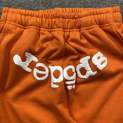 SP5DER LEGACY SWEATPANTS ORANGE