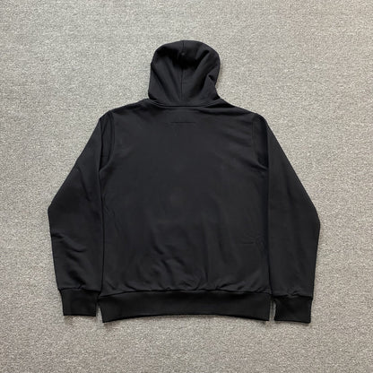 SP5DER Og Logo Hoodie - Black Unisex Streetwear Limited Edition - The SP5DER OG LOGO HOODIE BLACK - REPLICA is the perfect fusion of streetwear minimalism