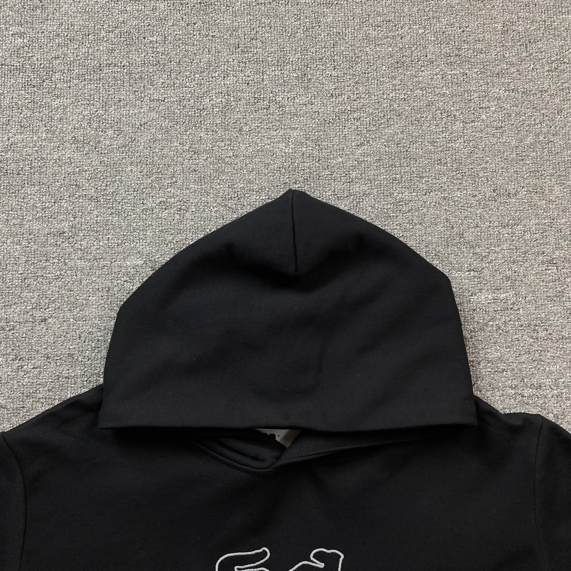 SP5DER Og Logo Hoodie - Black Unisex Streetwear Limited Edition - The SP5DER OG LOGO HOODIE BLACK - REPLICA is the perfect fusion of streetwear minimalism
