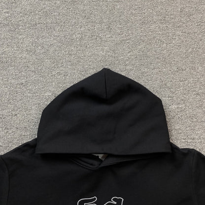 SP5DER Og Logo Hoodie - Black Unisex Streetwear Limited Edition - The SP5DER OG LOGO HOODIE BLACK - REPLICA is the perfect fusion of streetwear minimalism