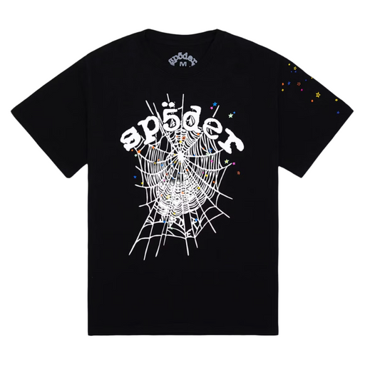 SP5DER Og Web V2 Tee T-Shirt - Red Unisex Streetwear Limited Edition - The SP5DER OG WEB V2 TEE - REPLICA is the perfect blend of edgy streetwear