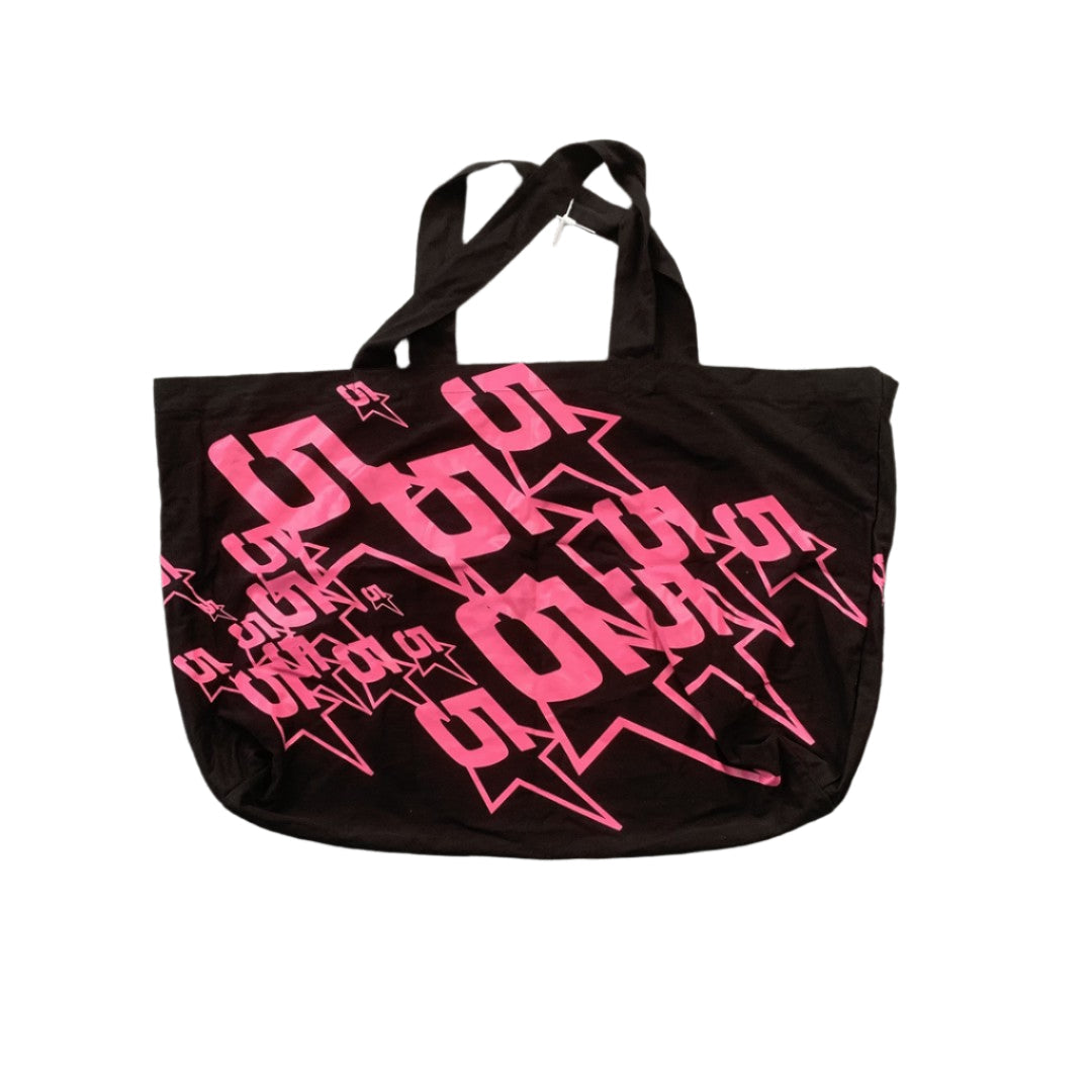 SP5DER Oversized Tote Bag - Black Unisex Streetwear Limited Edition - The SP5DER OVERSIZED TOTE BAG BLACK - REPLICA is the perfect mix of streetwear functionality