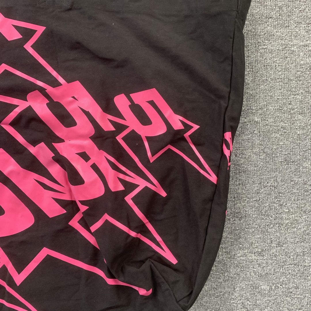 SP5DER OVERSIZED TOTE BAG BLACK - outsole - replica sneakers