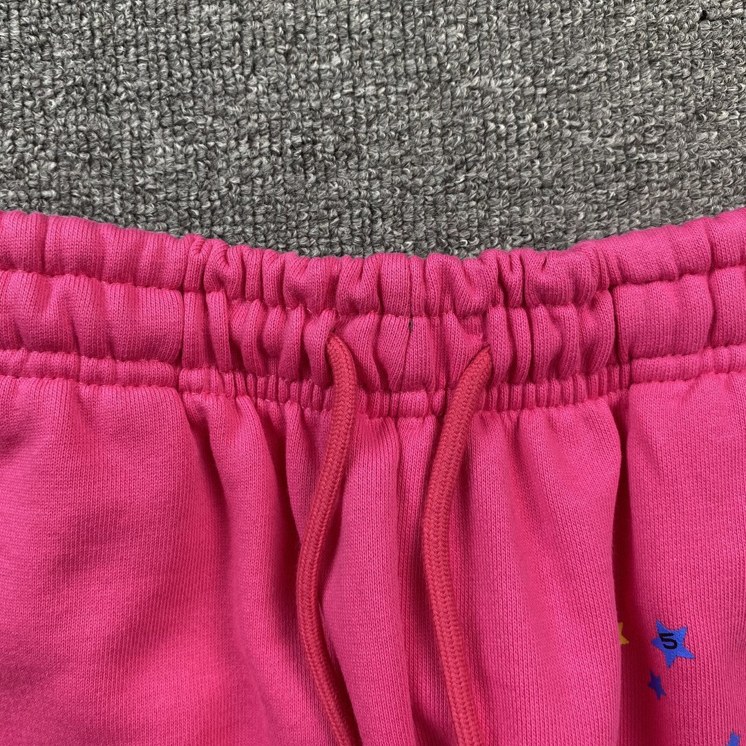 SP5DER P*NK SWEATPANTS PINK - box - replica sneakers
