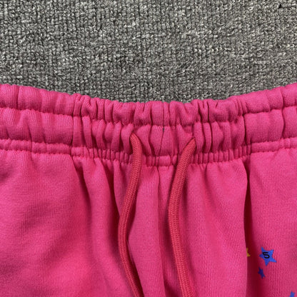 SP5DER P*NK SWEATPANTS PINK - box - replica sneakers
