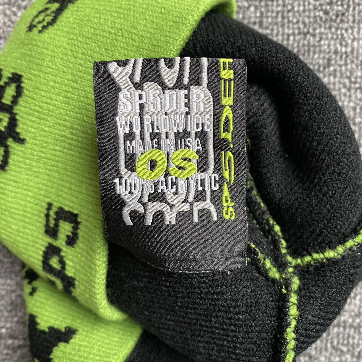 SP5DER SEX SKULLY SLIME GREEN