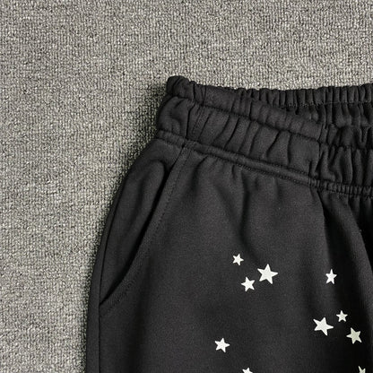 SP5DER Souvenir Sp5 Sweatpants - Black Unisex Streetwear Limited Edition - The SP5DER SOUVENIR SP5 SWEATPANTS BLACK - REPLICA bring effortless streetwear energy with a mix