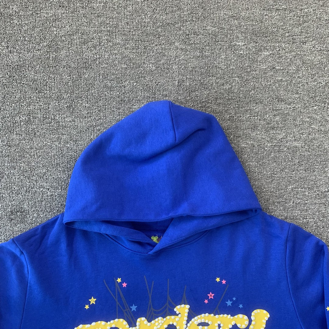 Sudadera con capucha SP5DER TC azul