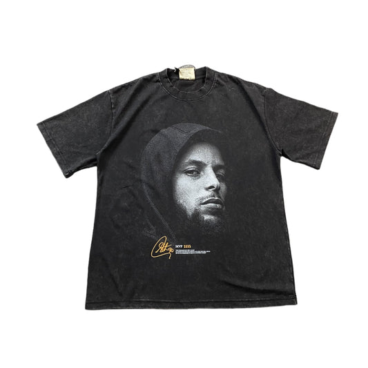 STEPHEN Curry Vintage Graphic Tee Dark T-Shirt - Grey Unisex Streetwear Limited Edition - The STEPHEN CURRY VINTAGE GRAPHIC TEE DARK GREY - REPLICA is a must-have for basketball