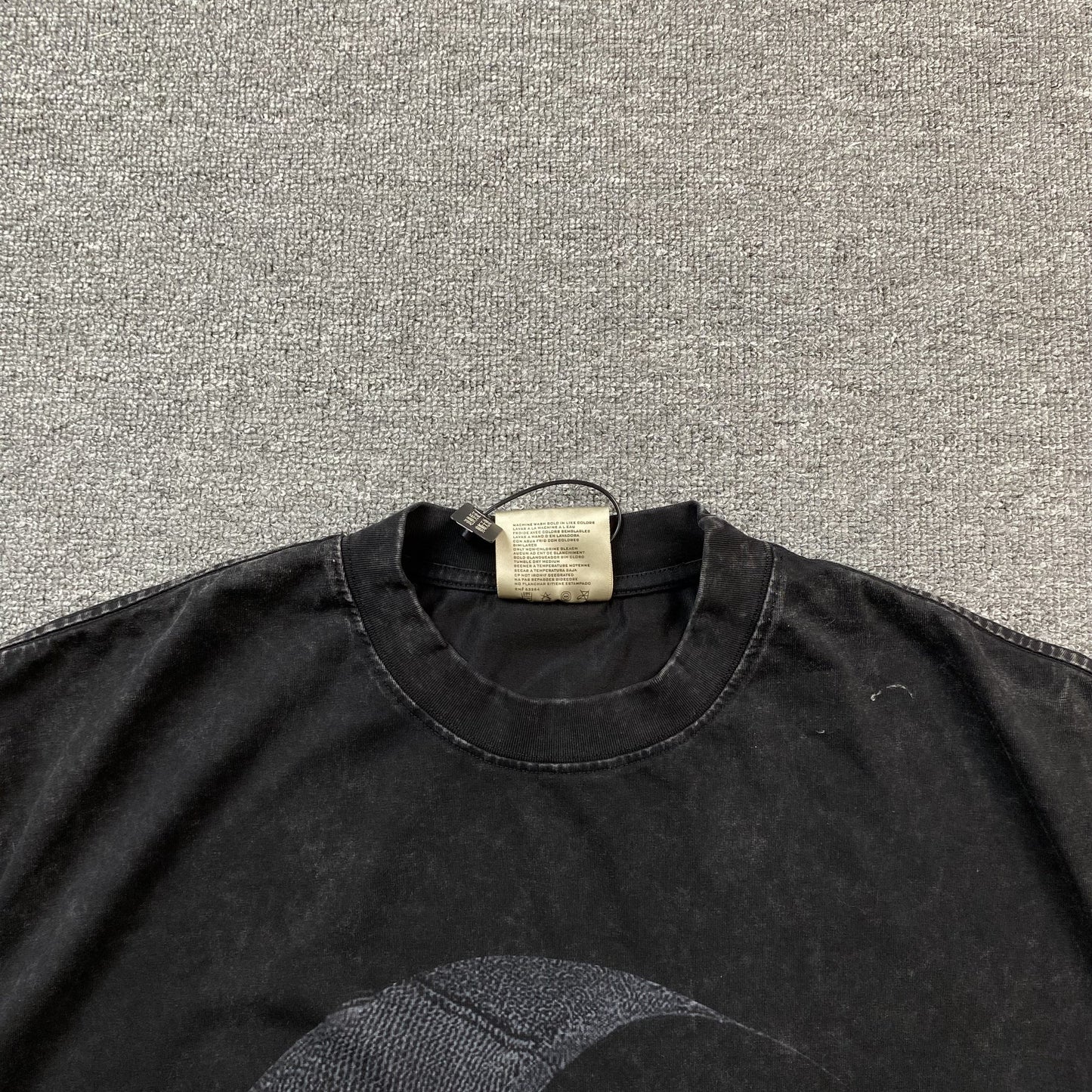 Camiseta gráfica vintage de Stephen Curry, gris oscuro