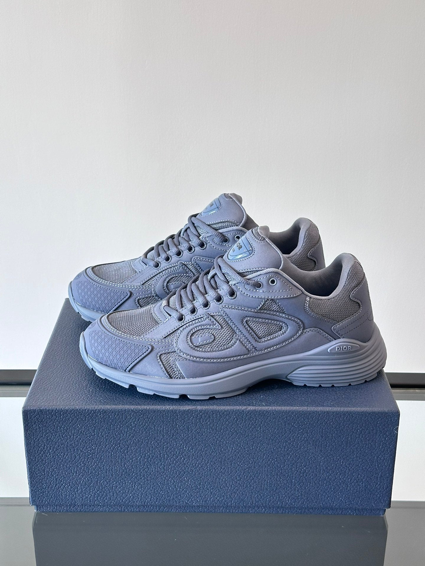 STONE Island - Dior B30 - Blue Unisex Streetwear Limited Edition - The STONE ISLAND x DIOR B30 BLUE - REPLICA is a groundbreaking fusion of high-fashion