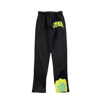 SYNA World College Sweatpants - Black Unisex Streetwear Limited Edition