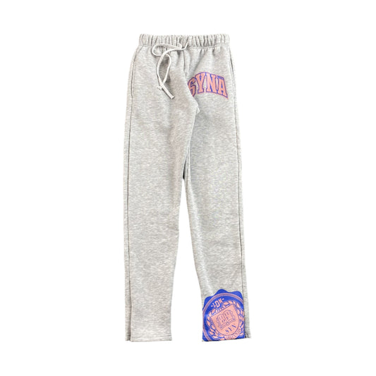 SYNA World College Sweatpants - Grey Unisex Streetwear Limited Edition