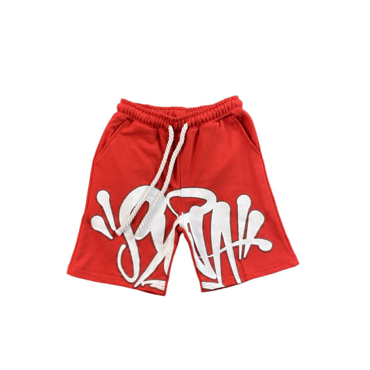 SYNA World Shorts - Red Unisex Streetwear Limited Edition