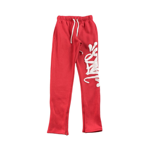 SYNA World Sweatpants - Red Unisex Streetwear Limited Edition