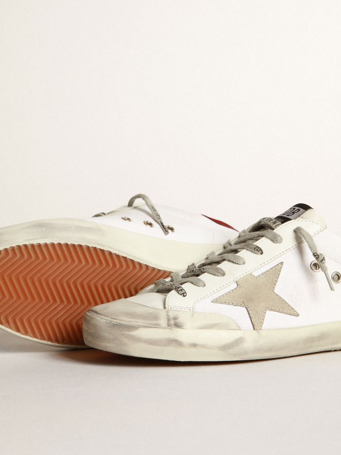 Super-star Sneakers With Rubber Toe Cap - White Unisex Streetwear Limited Edition