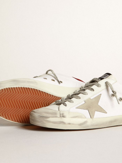 Super-star Sneakers With Rubber Toe Cap - White Unisex Streetwear Limited Edition