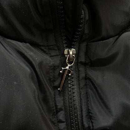 TRAPSTAR IRONGATE DETACHABLE HOODED PUFFER JACKET BLACK