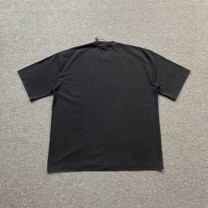 TRAVIS Scott Vintage Graphic Tee T-Shirt - Black Unisex Streetwear Limited Edition - The TRAVIS SCOTT VINTAGE GRAPHIC TEE BLACK - REPLICA brings raw hip-hop energy and vintage