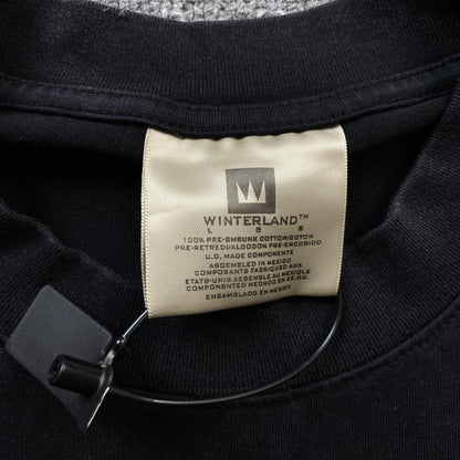 Camiseta gráfica vintage de Travis Scott negra