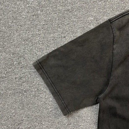 CAMISETA GRÁFICA VINTAGE DE TUPAC GRIS OSCURO