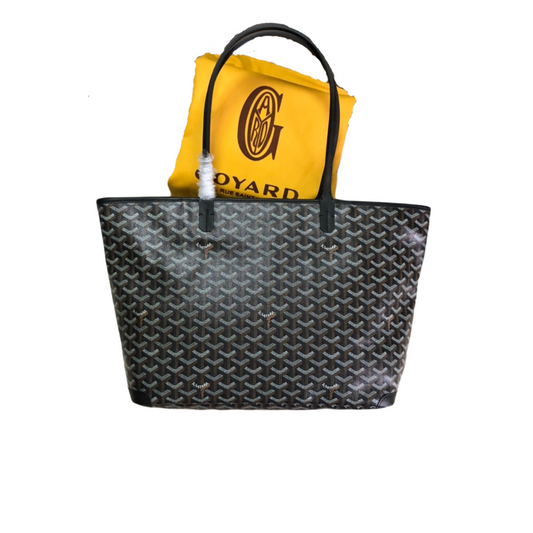 GOYARD Artois Pm Tote Bag - Black Unisex Streetwear Limited Edition - The GOYARD ARTOIS PM TOTE BAG BLACK - REPLICA is the ultimate blend of sophistication