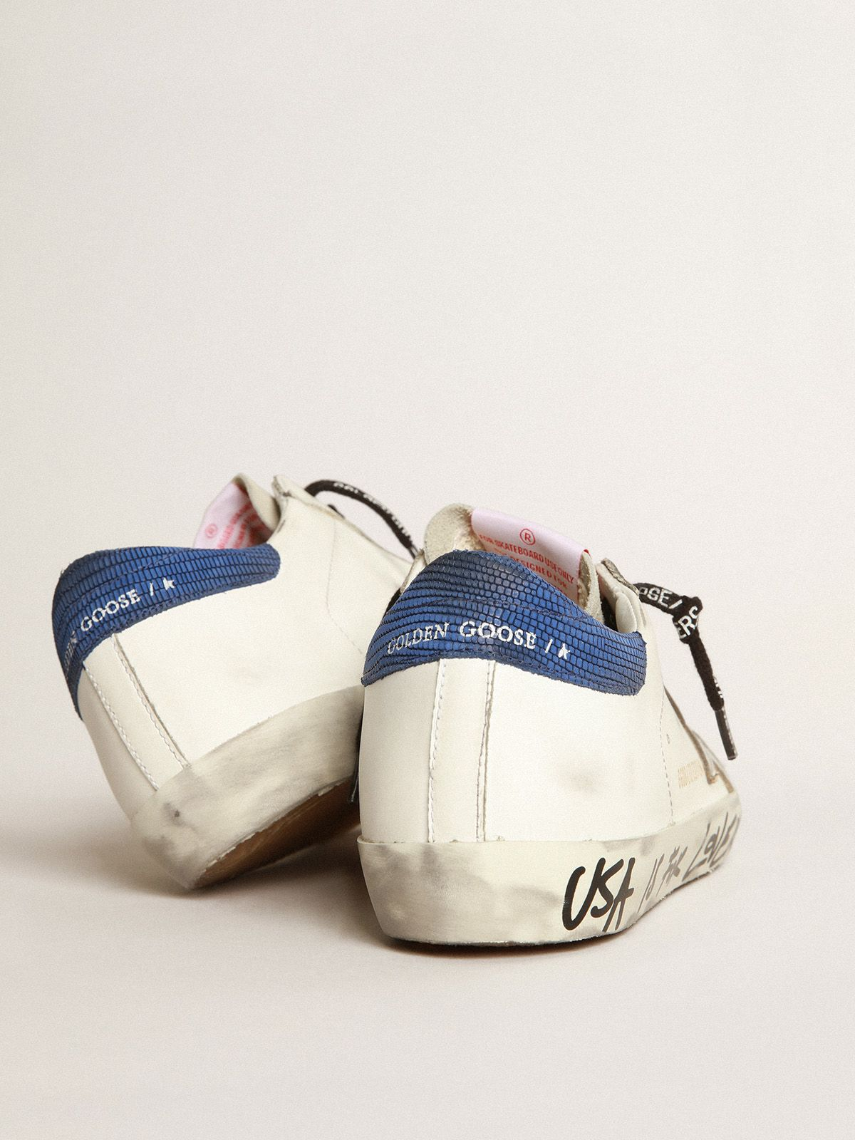 Women s Ltd Super-stars With Handwritten Lettering Sneakers - Black Unisex Streetwear Limited Edition