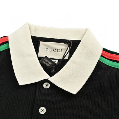 Polo de manga a rayas Gucci