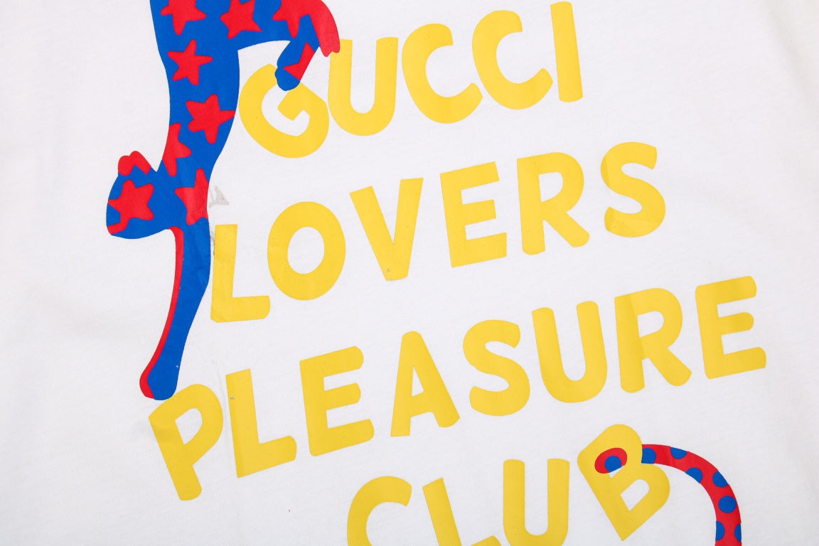 Camiseta Gucci Lovers Pleasure Club