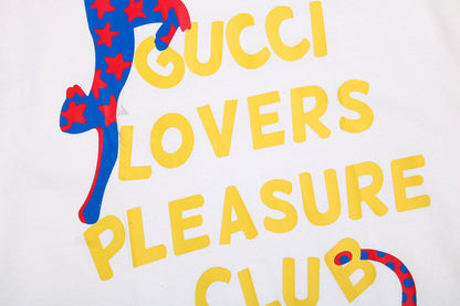 Camiseta Gucci Lovers Pleasure Club