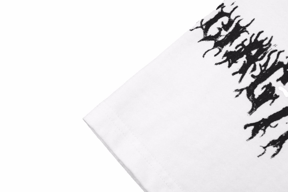 Camiseta Balenciaga Multi-Logo (Blanca)