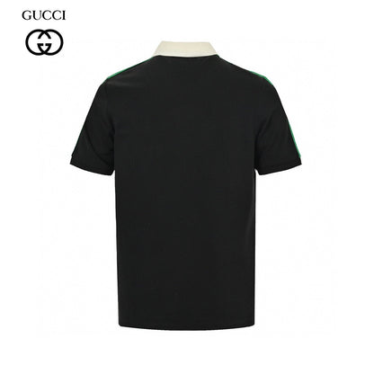 Polo de manga a rayas Gucci