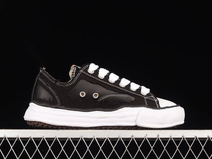 MAISON Mihara Yasuhiro Peterson Og Sole Canvas Low Sneakers - Black Unisex Streetwear Limited Edition