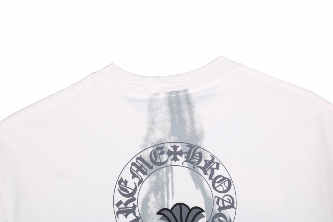 CHROME HEARTS 'LOOKING LIKE A GHOST' T-SHIRT WHITE