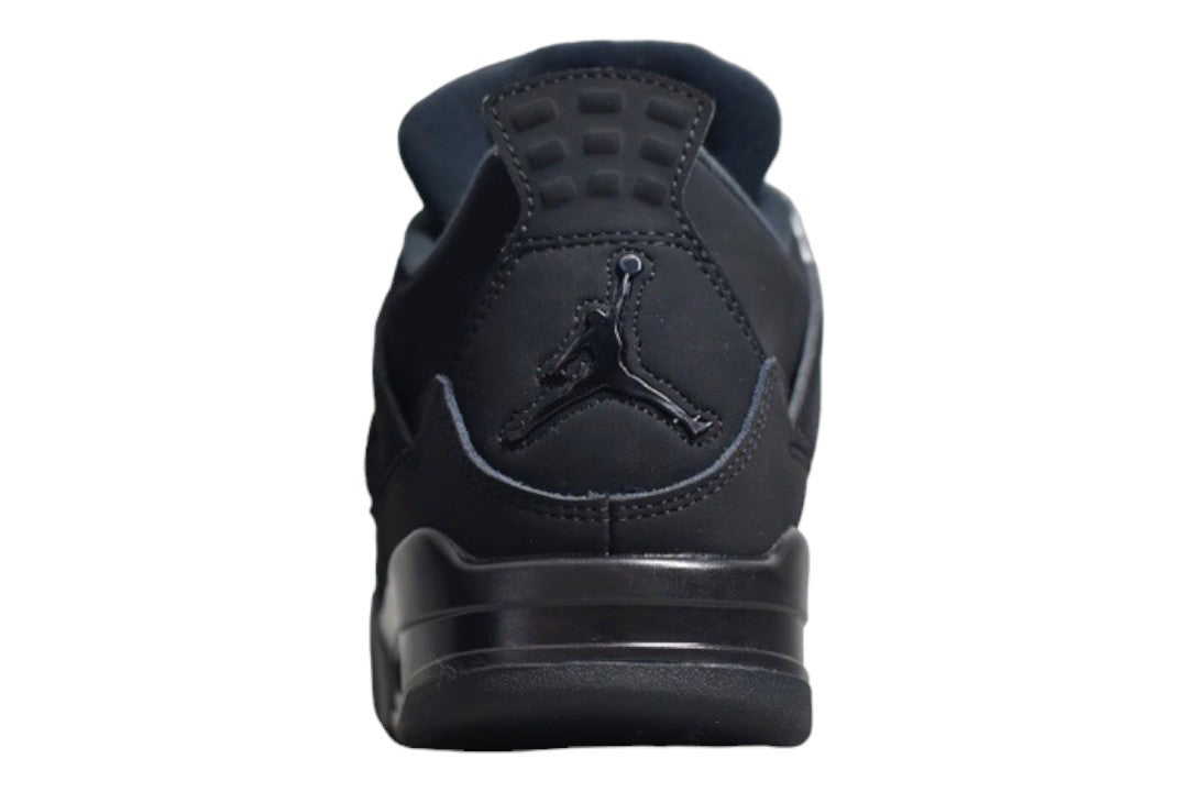 JORDAN 4 Cat Sneakers - Black Unisex Streetwear Limited Edition