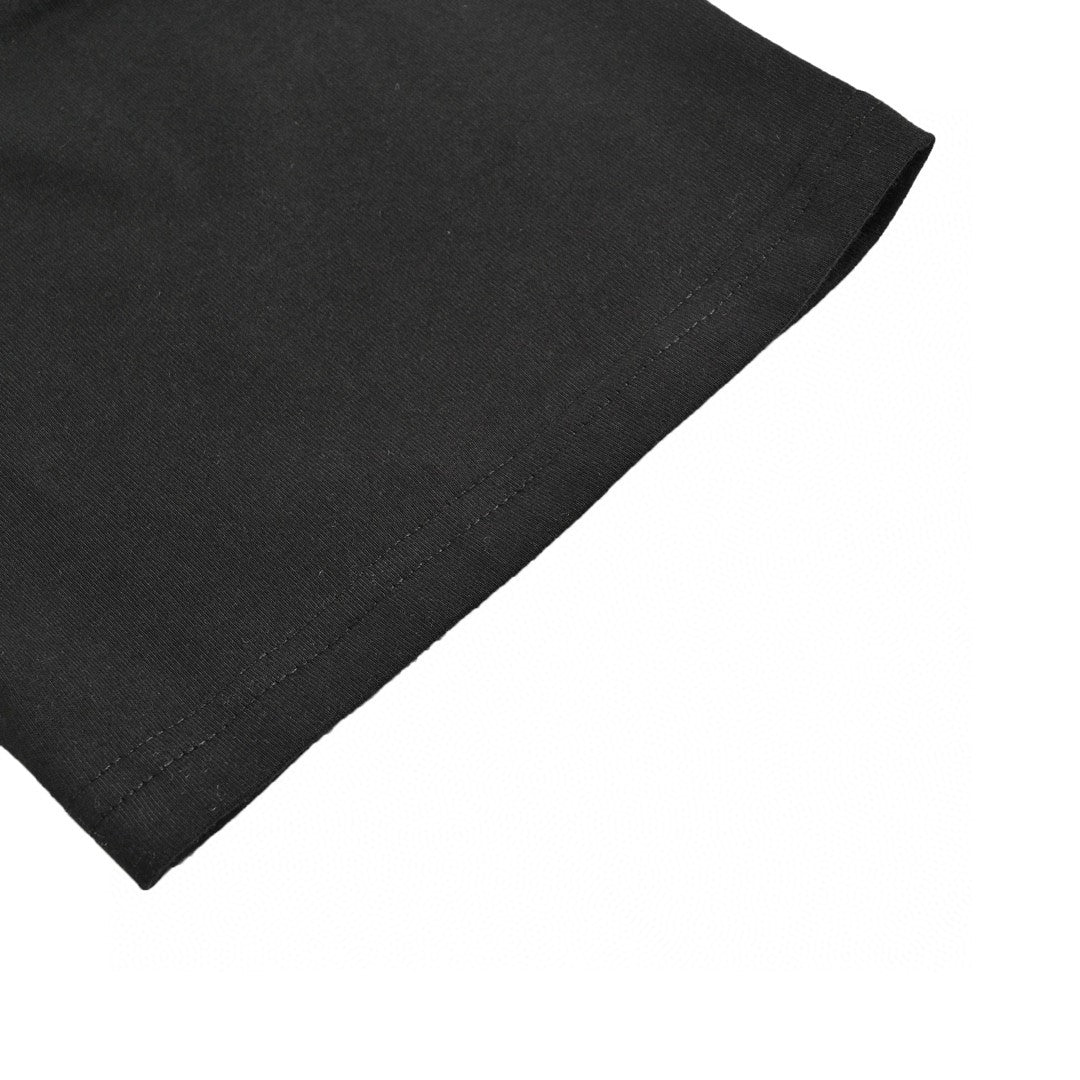 Camiseta Dior - Logotipo vertical multicolor