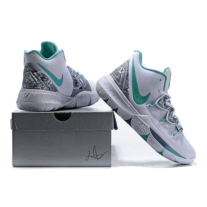 NIKE Kyrie 5 - Hand Of Fatima Shoes - Red Unisex Streetwear Limited Edition
