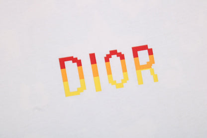 Camiseta con logo degradado de Dior