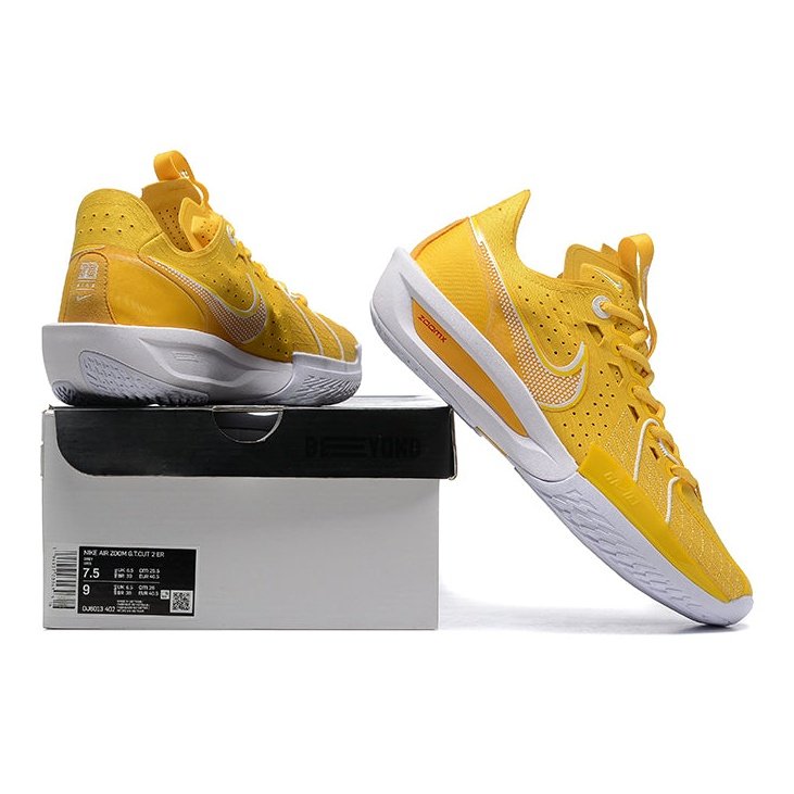 NIKE Air Zoom G.t. Cut 3 - Sunflower Sneakers - Red Unisex Streetwear Limited Edition