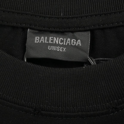 Camiseta Balenciaga - Logotipo monocromático