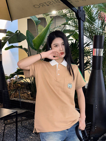 Polo de manga a rayas Gucci