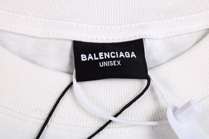 Camiseta blanca con el logo de Balenciaga Toronto