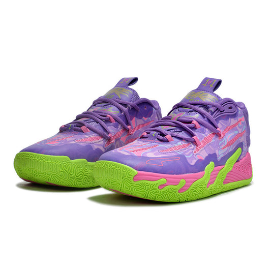 PUMA Lamelo Ball Mb.03 - To - Ic Sneakers - Red Unisex Streetwear Limited Edition