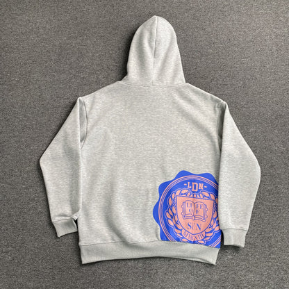 SYNA World College Hoodie - Grey Unisex Streetwear Limited Edition
