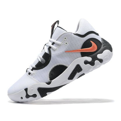 NIKE Pg 6 - Cow Print Shoes - Red Unisex Streetwear Limited Edition - Introducing the Nike PG 6 x Cow Print, a fusion of style and performance. These
