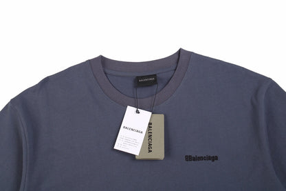 BALENCIAGA Minimalist T-shirt - Blue Unisex Streetwear Limited Edition - The BALENCIAGA MINIMALIST T-SHIRT BLUE - REPLICA is a perfect fusion of luxury and simplicity