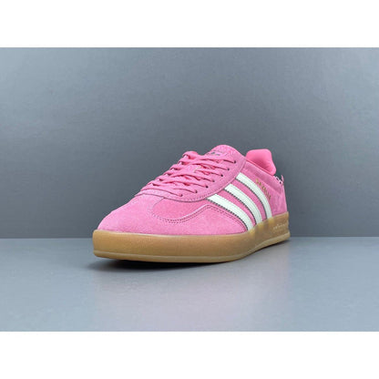 ADIDAS Gazelle Indoor - Pink Unisex Streetwear Limited Edition - The ADIDAS GAZELLE INDOOR PINK - REPLICA brings a fresh and vibrant twist to the