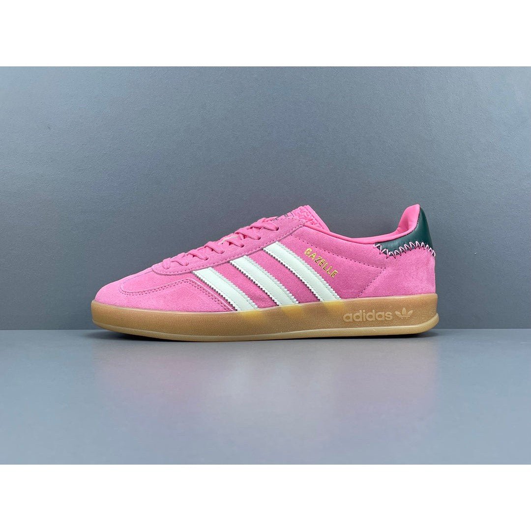 ADIDAS Gazelle Indoor - Pink Unisex Streetwear Limited Edition - The ADIDAS GAZELLE INDOOR PINK - REPLICA brings a fresh and vibrant twist to the