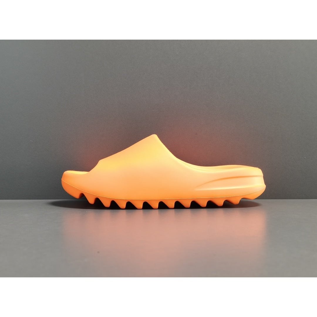 ADIDAS Yeezy Slide - Enflame - Orange Unisex Streetwear Limited Edition