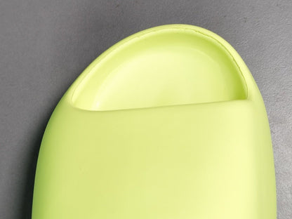 ADIDAS Yeezy Slide - Glow - Green Unisex Streetwear Limited Edition